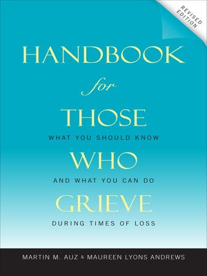 cover image of Handbook for Those Who Grieve